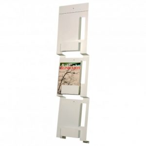 2D:3D Wall Magazine Rack