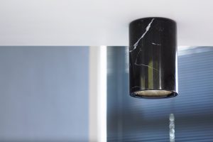 Nero Marquina Marble Cylinder Downlight
