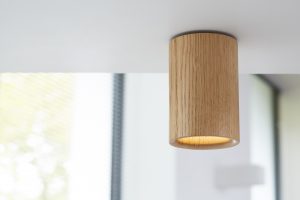 Natural Oak Cylinder Downlight