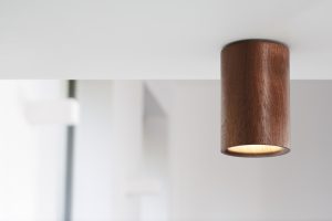 Walnut Cylinder Downlight