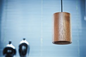 Walnut Cylinder Pendant