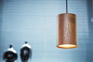 Walnut Cylinder Pendant