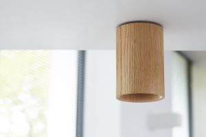 Natural Oak Cylinder Downlight