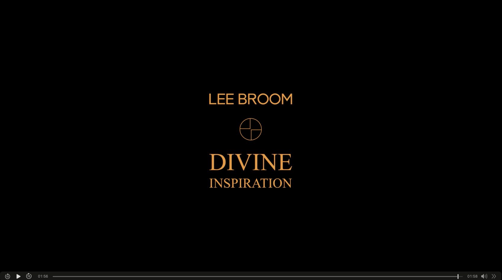 Introduction | Divine Inspiration – Lee Broom