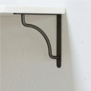The product in the image called Kilburn Shelf Bracket. Dimensions is 150mm x 150mm x 20mm and the finish is Bronze 16665.