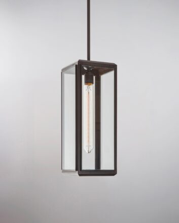 Lilac Tall Lantern Pendant IP43