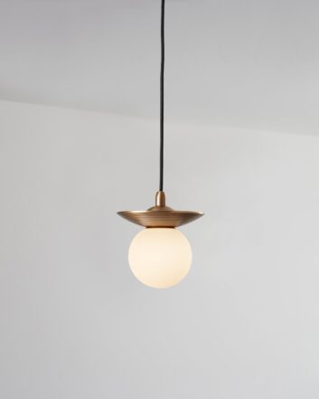 Orbit Pendant - Brass