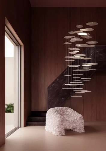 Bruma Chandelier Cascade